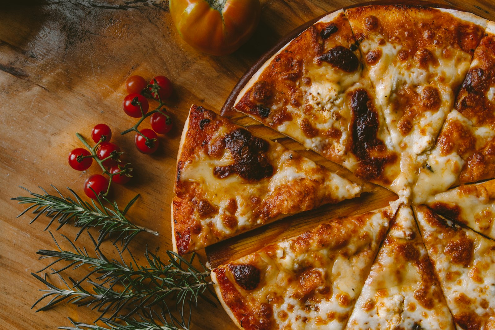 Pizza acabada de sair